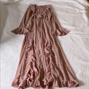 ASOS Maternity Pink Maxi Dress